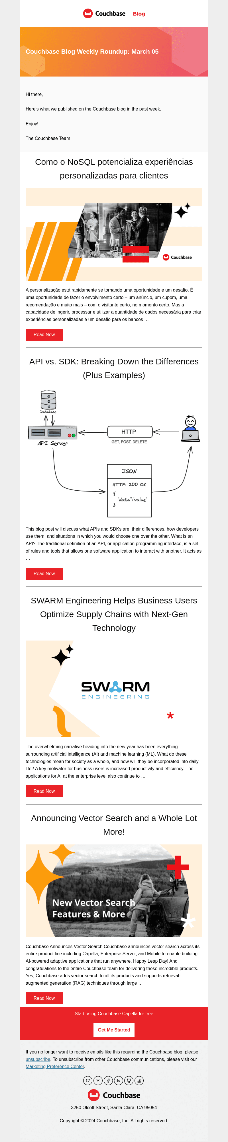 Couchbase Blog Weekly Roundup: March 05