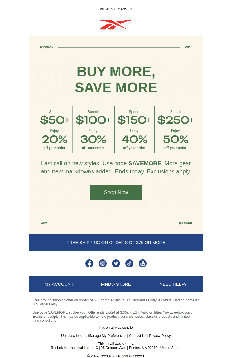 LAST CHANCE: Get up to 50% off