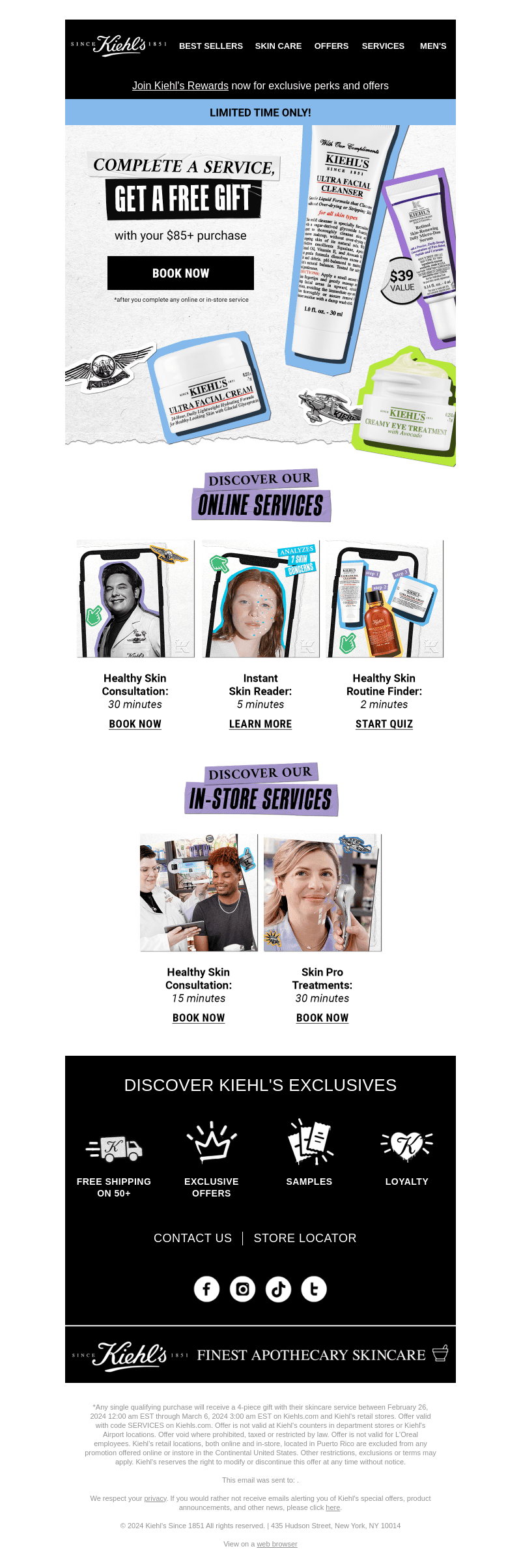 Complete A Service, Get A Gift!