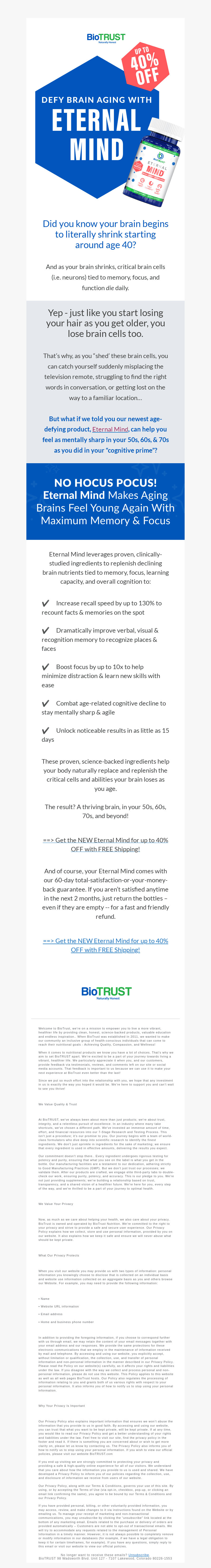 NEW Eternal Mind has Launched! 🎉
