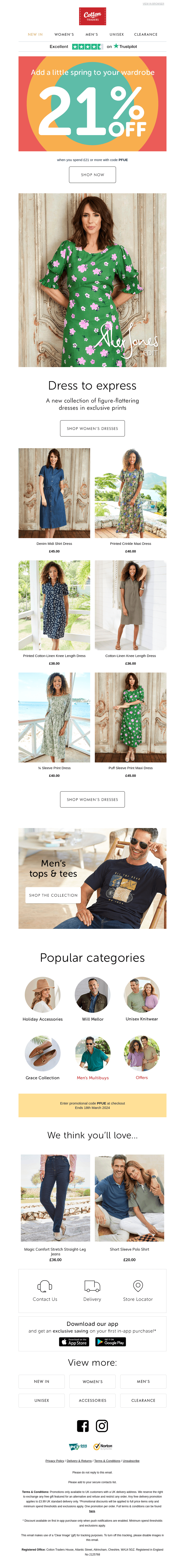 21% OFF + new spring dresses 🌸