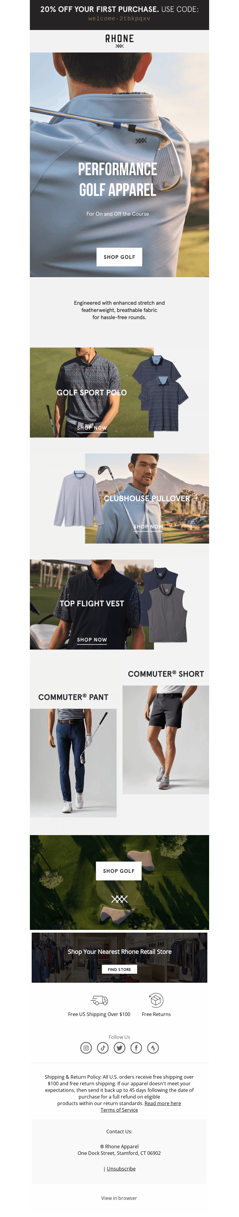 New Golf Arrivals: Swing Into Excellence