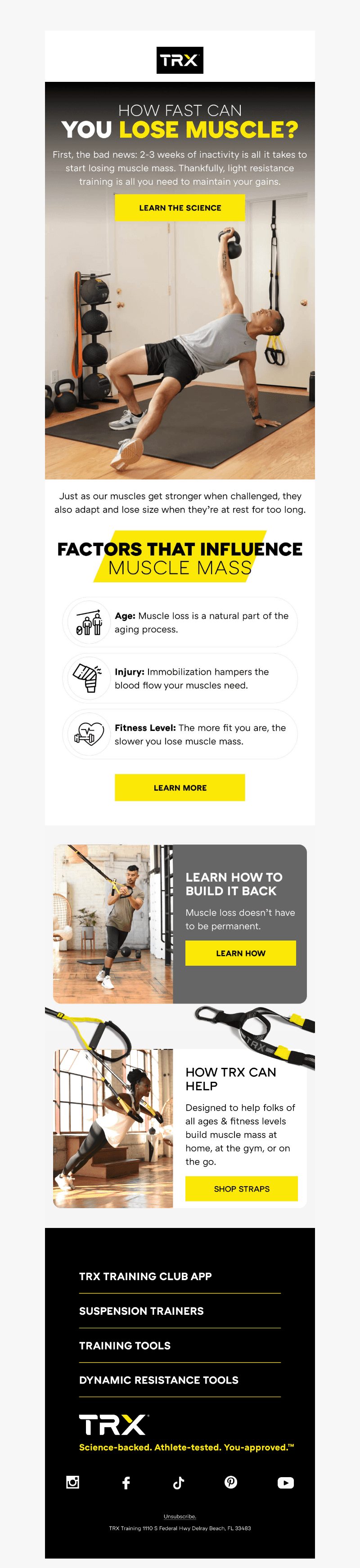 Scary Muscle-Loss Facts 😱