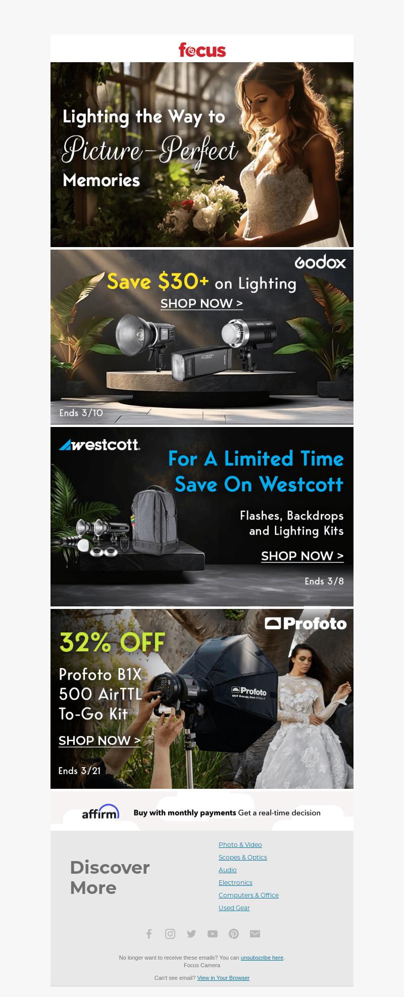 Focus Camera email from Wed, Mar 6, 2024