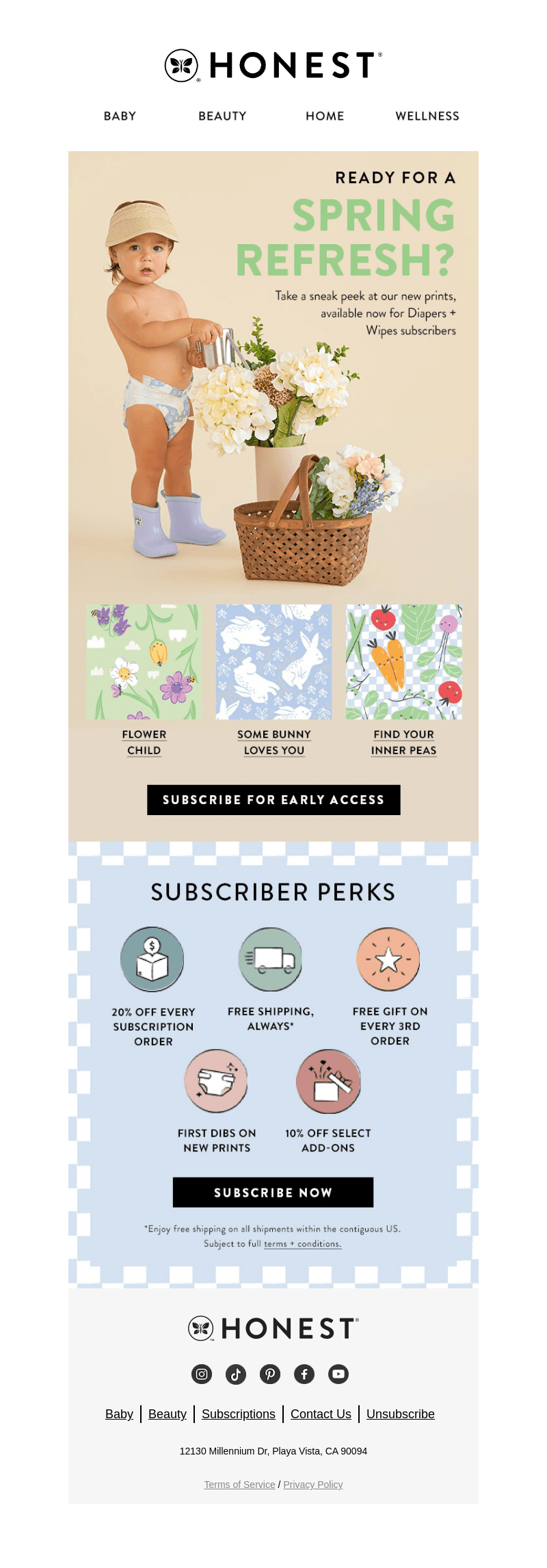 Honest Company email from Thu, Mar 7, 2024