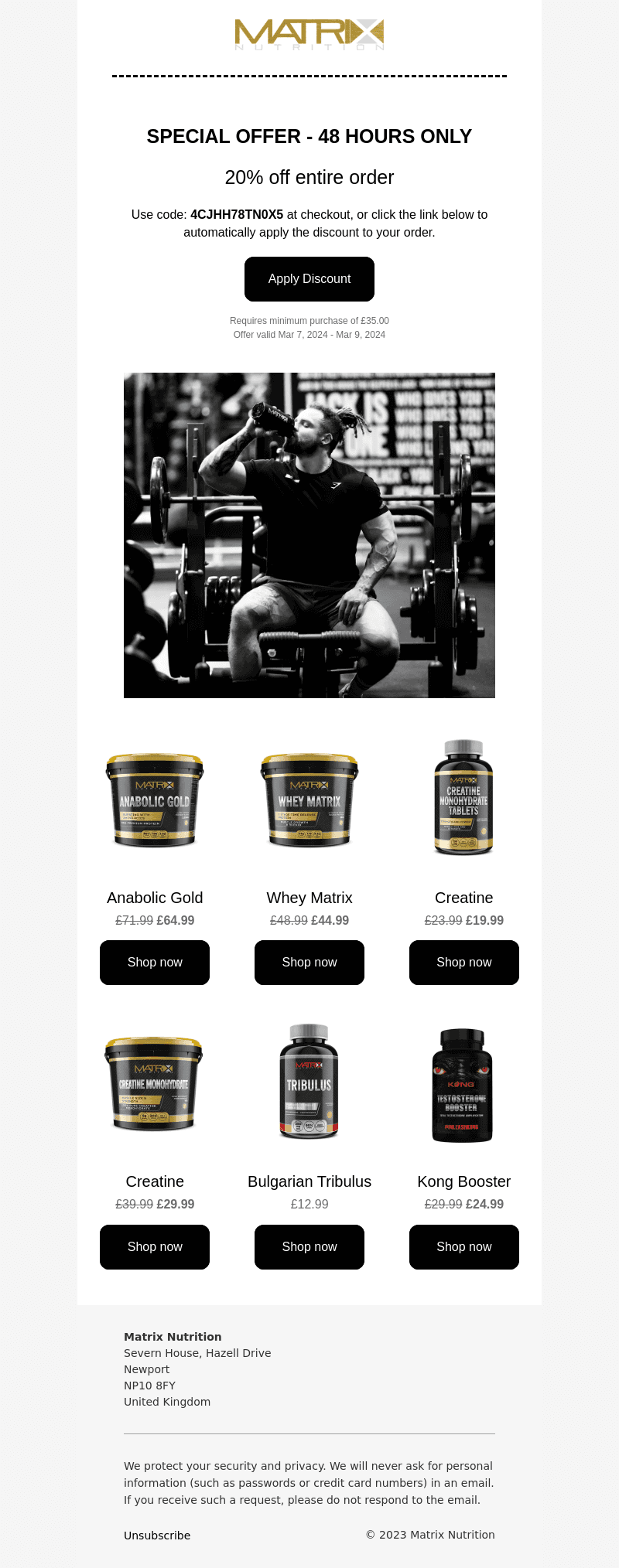 Exclusive 20% Off Code Now Live