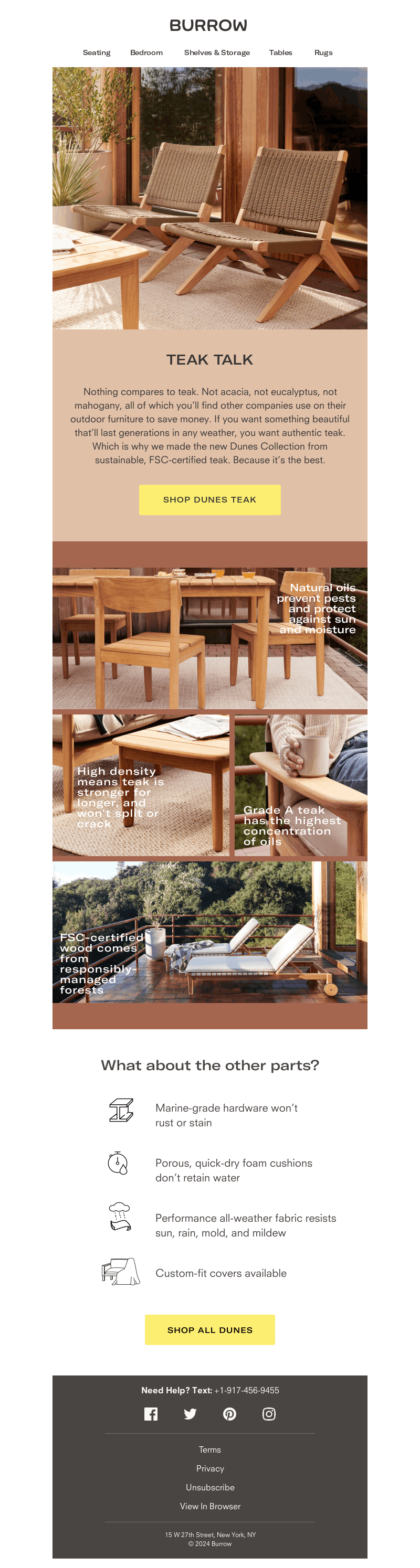 Let’s talk teak
