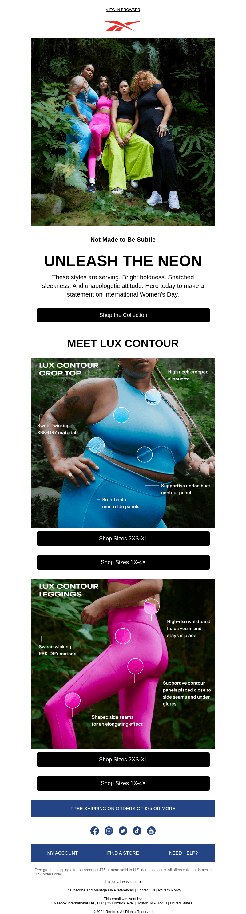 The Not Made to Be Subtle drop is here 💙💗💚