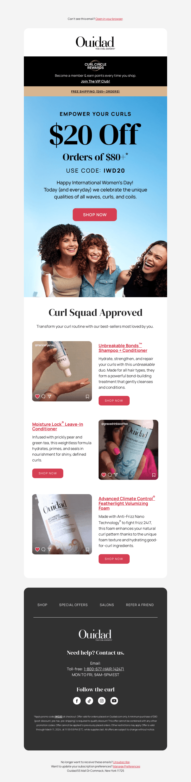 Last chance! Curls ❤️ $20 off