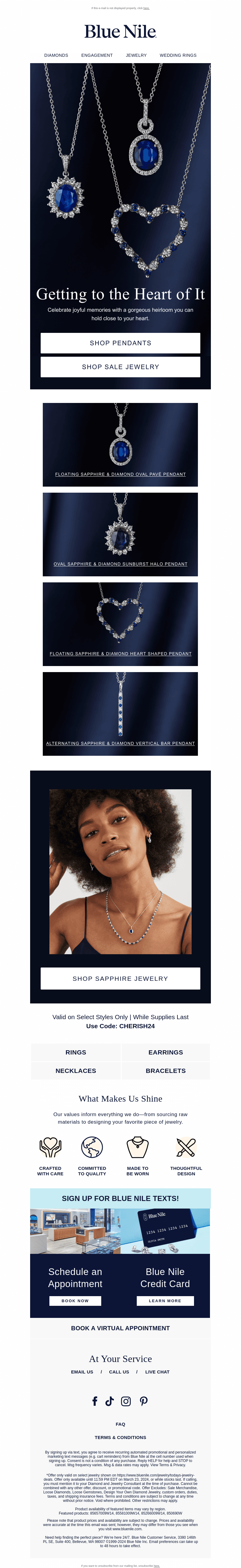 Save Up to 30% on Pendants