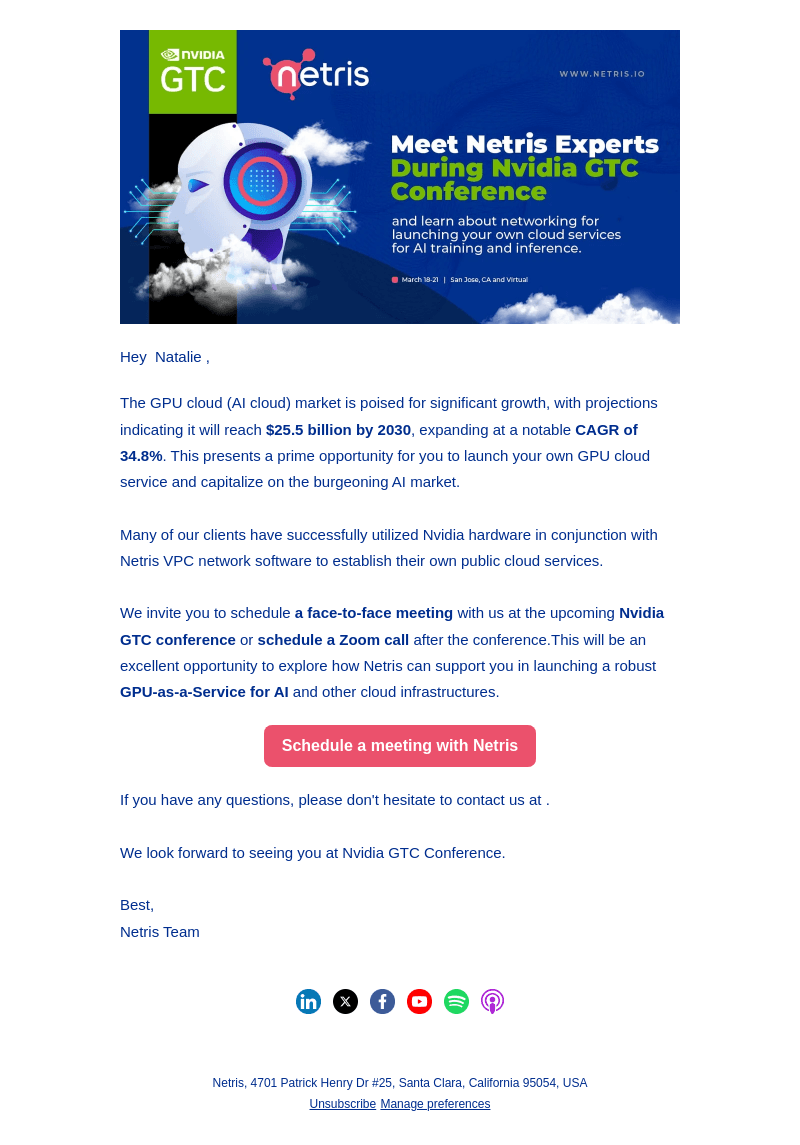 Netris email from Tue, Mar 12, 2024