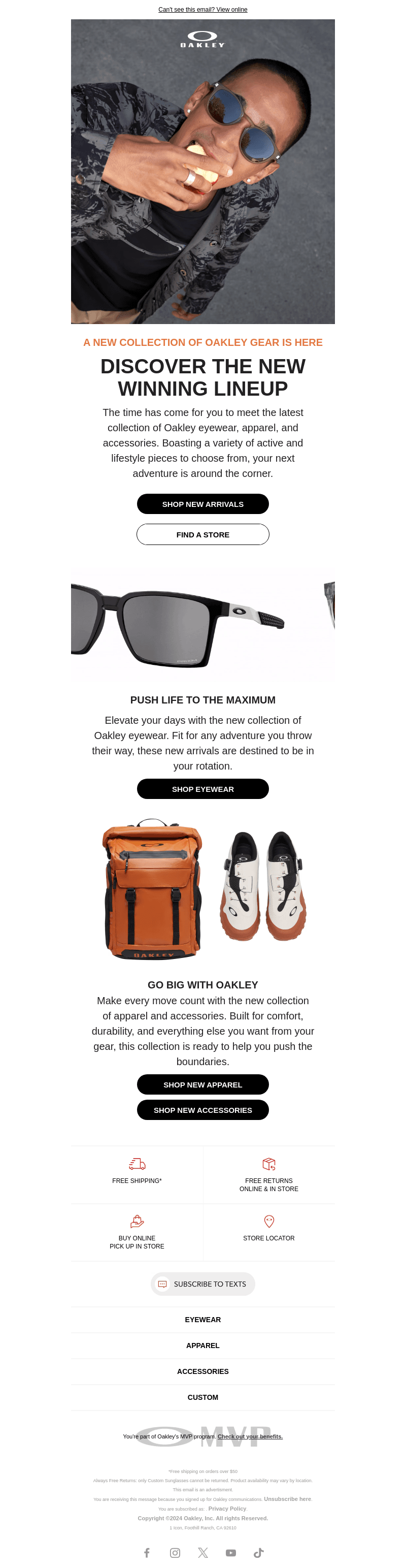 Meet The New Oakley Collection