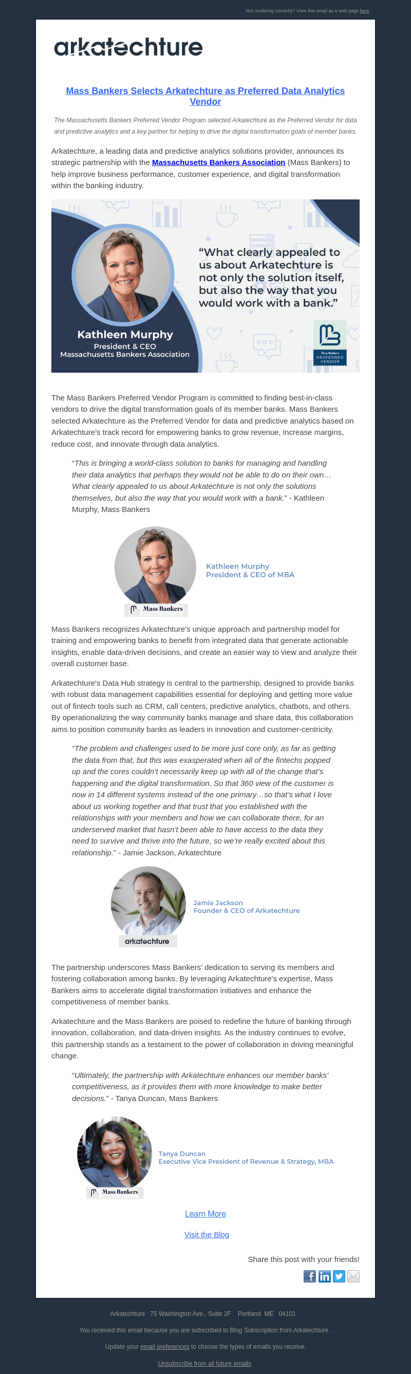 Arkatechture email from Wed, Mar 13, 2024