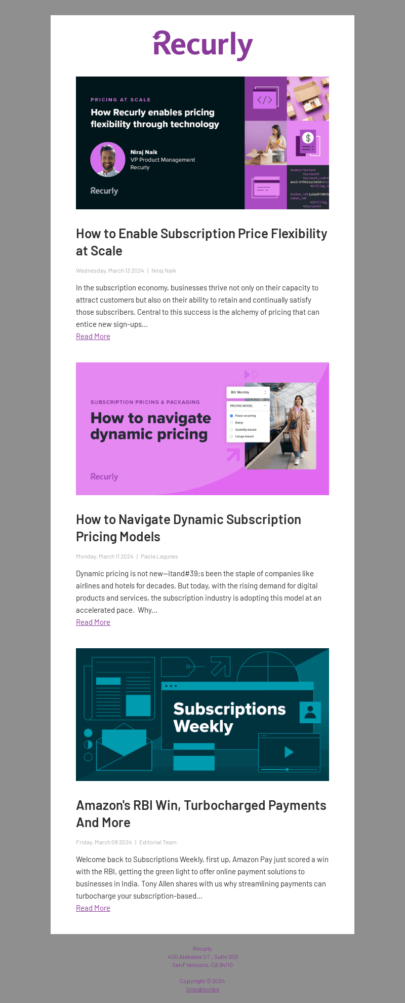 Your Weekly Recurly Blog Roundup