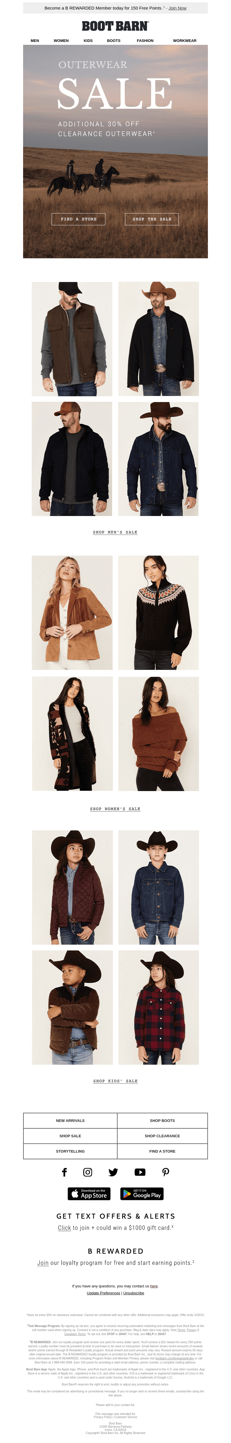 Outerwear Sale