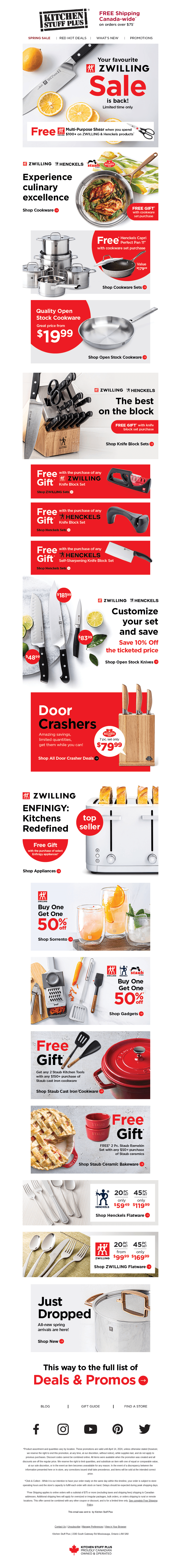 The ZWILLING Sale Is Back! 📣
