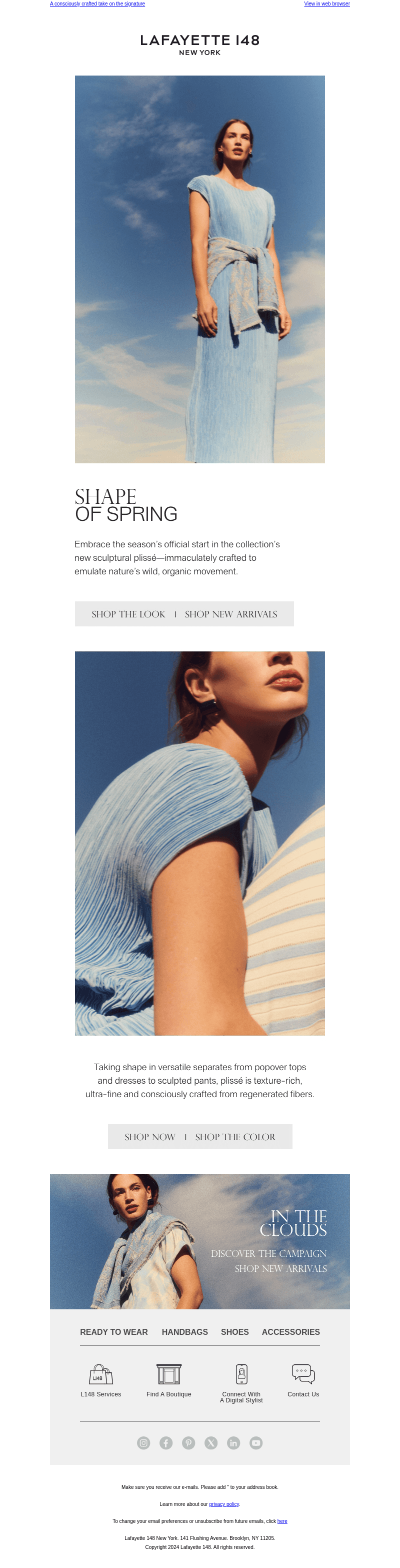 Fresh Picks for Spring: Plissé