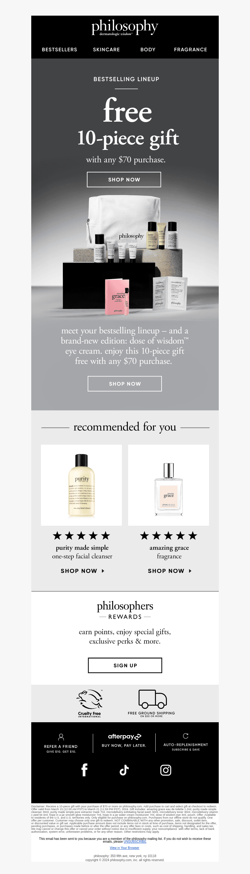 Meet Your 10-Piece Free Gift