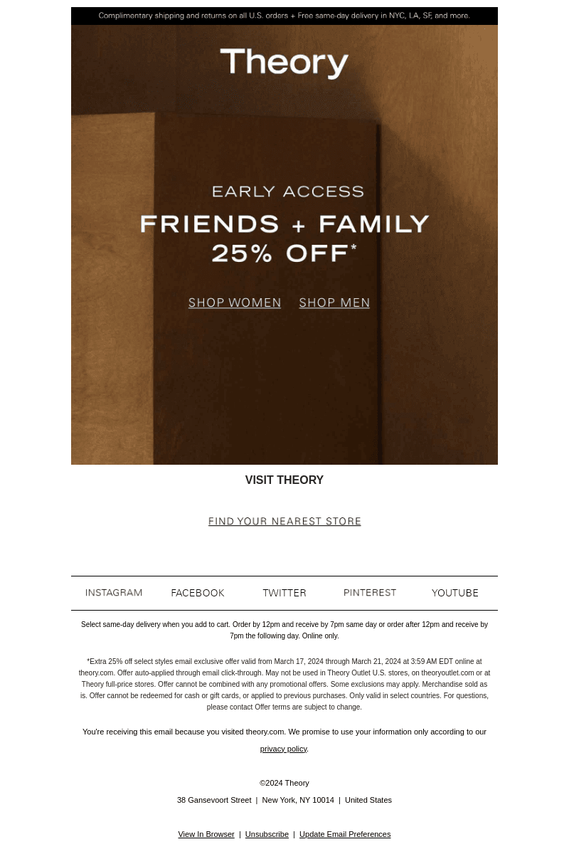Ends Today: Early Access to 25% Off