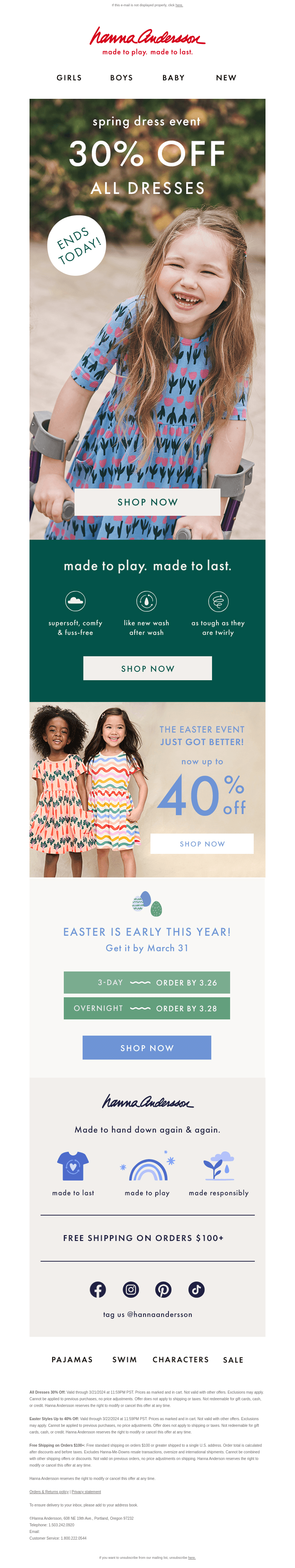 Last Day! 🌼 30% Off ALL Dresses