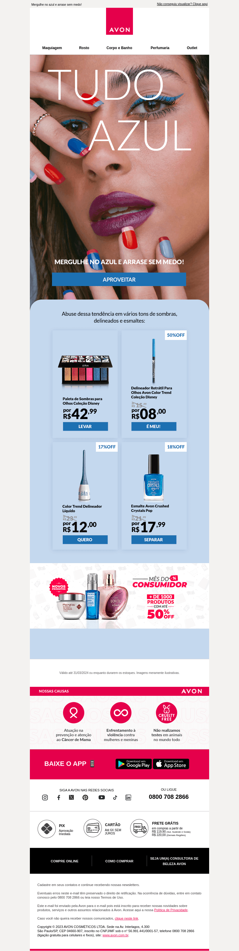 Se tem tendência, tem Avon 💙