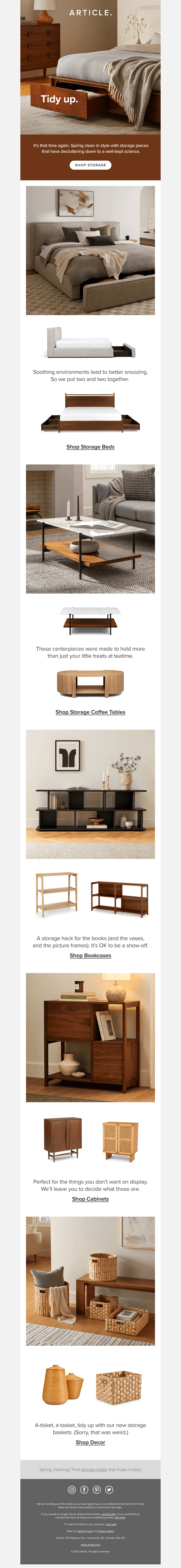 Stylish storage? Believe it