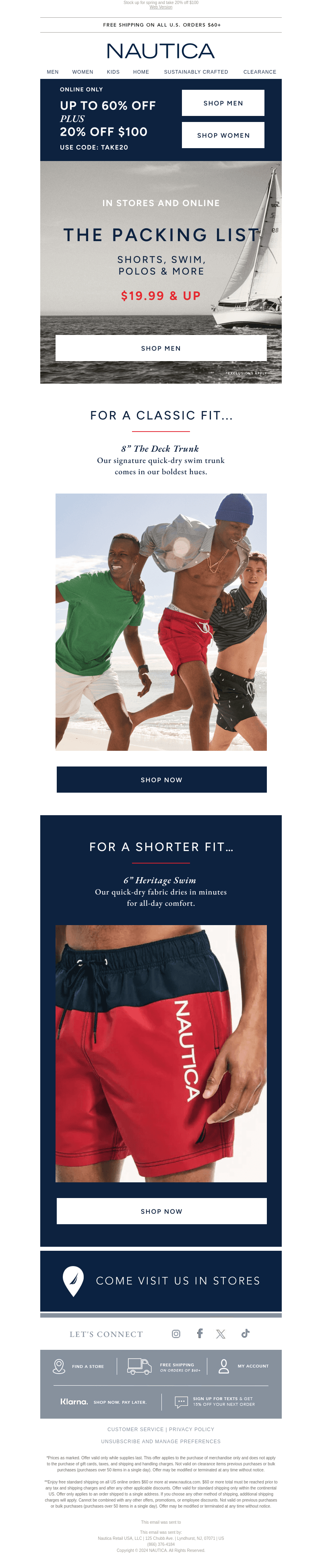 $19.99 & Up: The Packing List