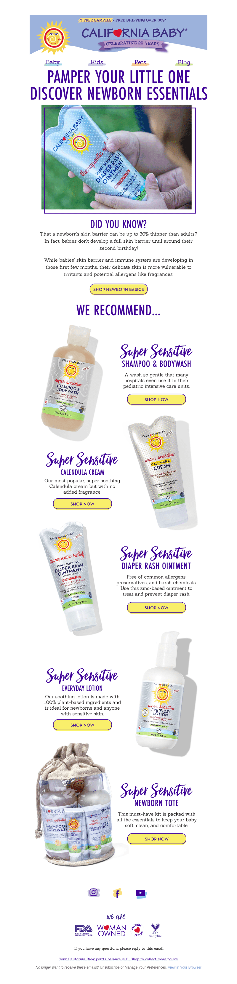 Gentle & Safe Newborn Essentials 👶