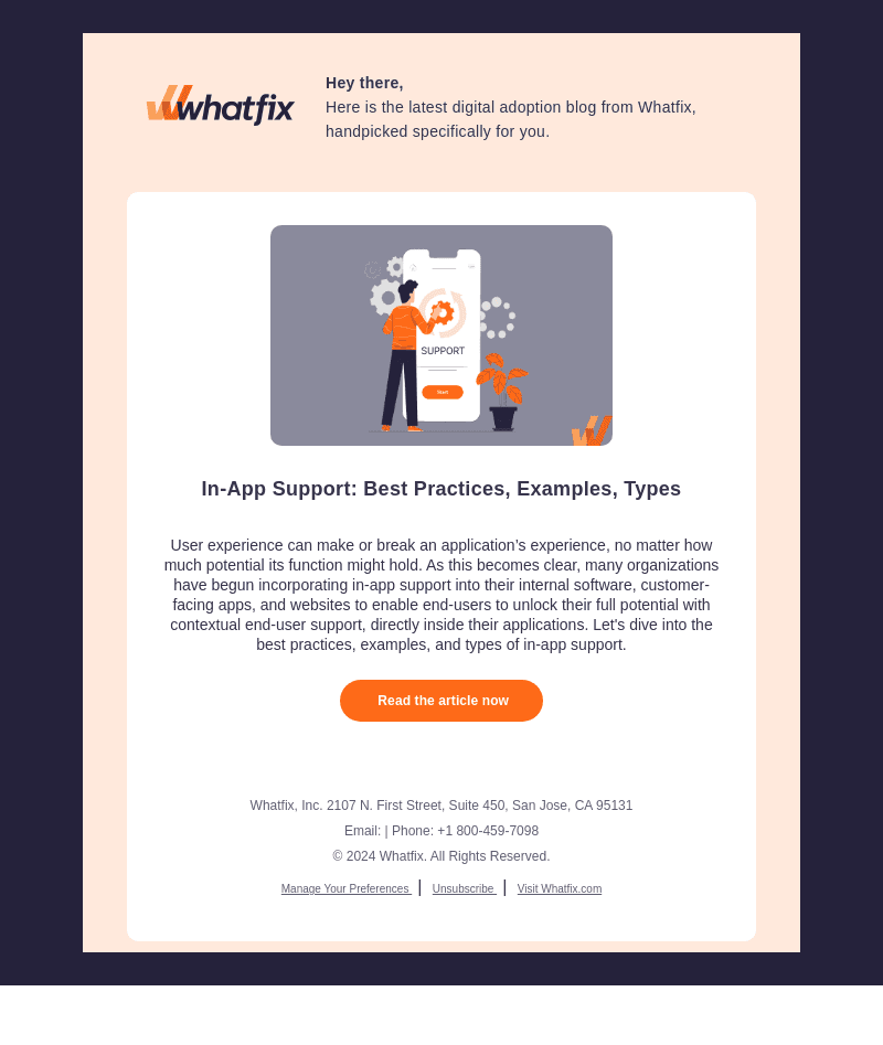 The Digital Adoption Insider: Elevate end-user experience with In-App Support