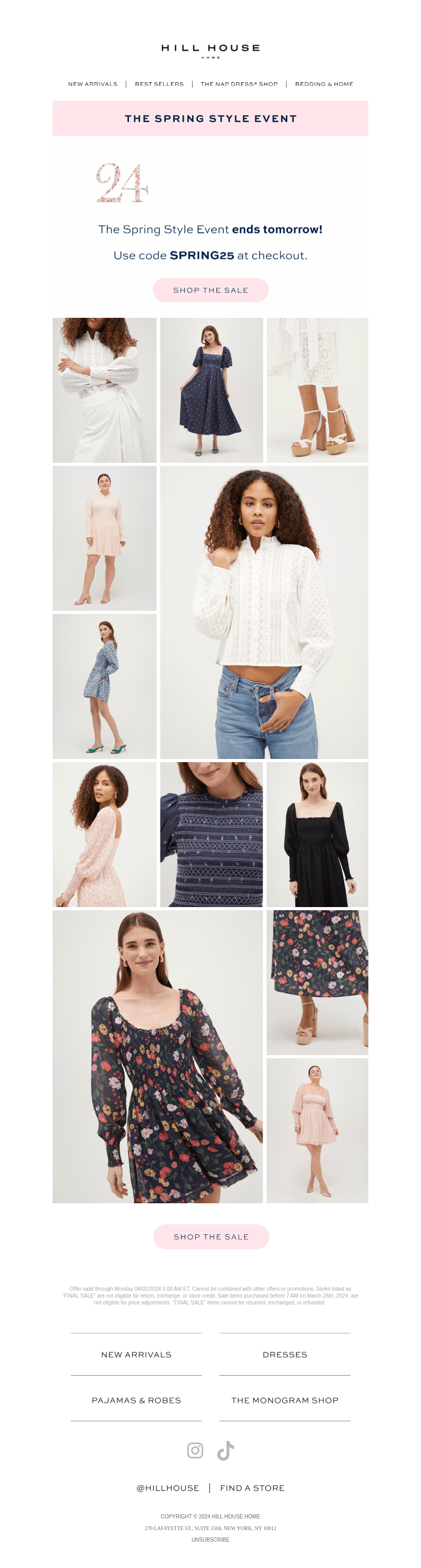 25% off ends TOMORROW