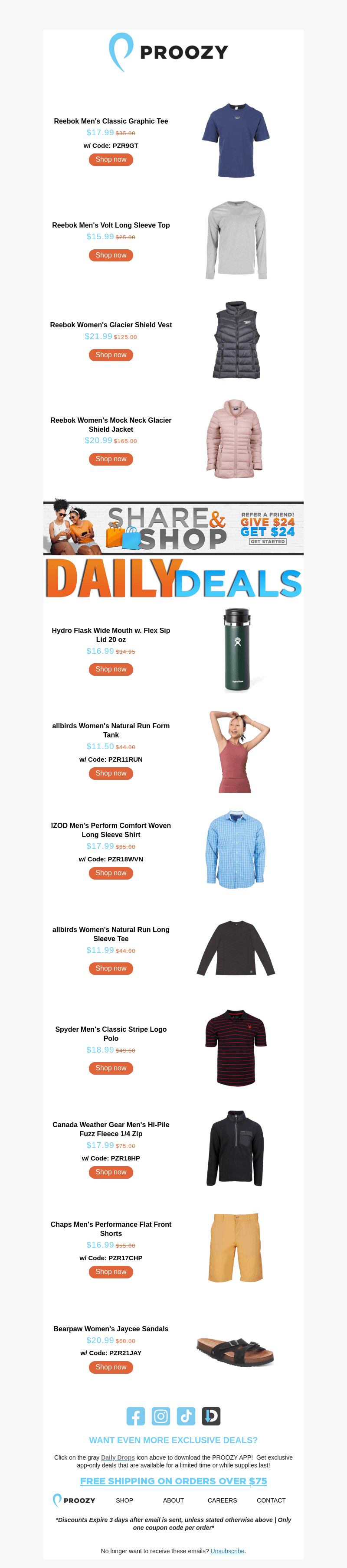 Discover New Reebok Styles