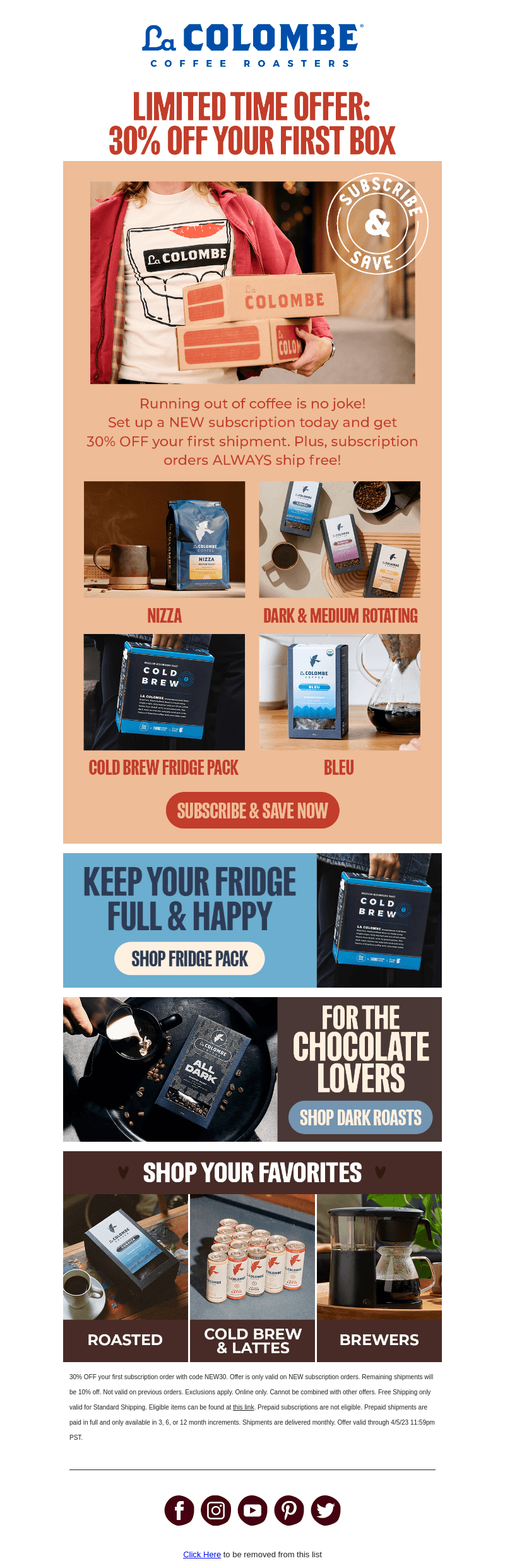 Want 30% OFF Your First Subscription Box?