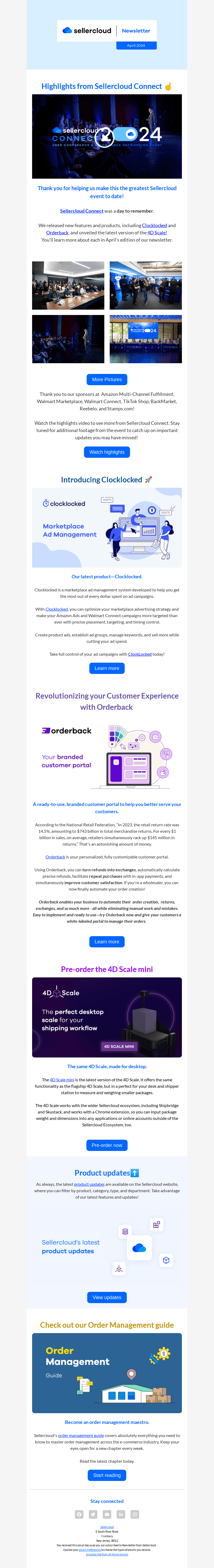 SellerCloud email from Mon, Apr 1, 2024
