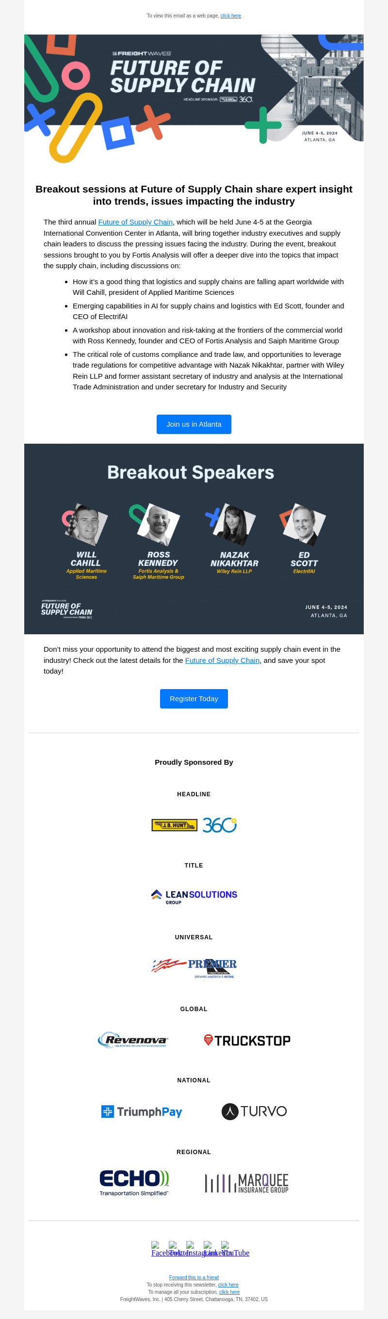 Smaller breakout discussions bring attendees closer to the experts