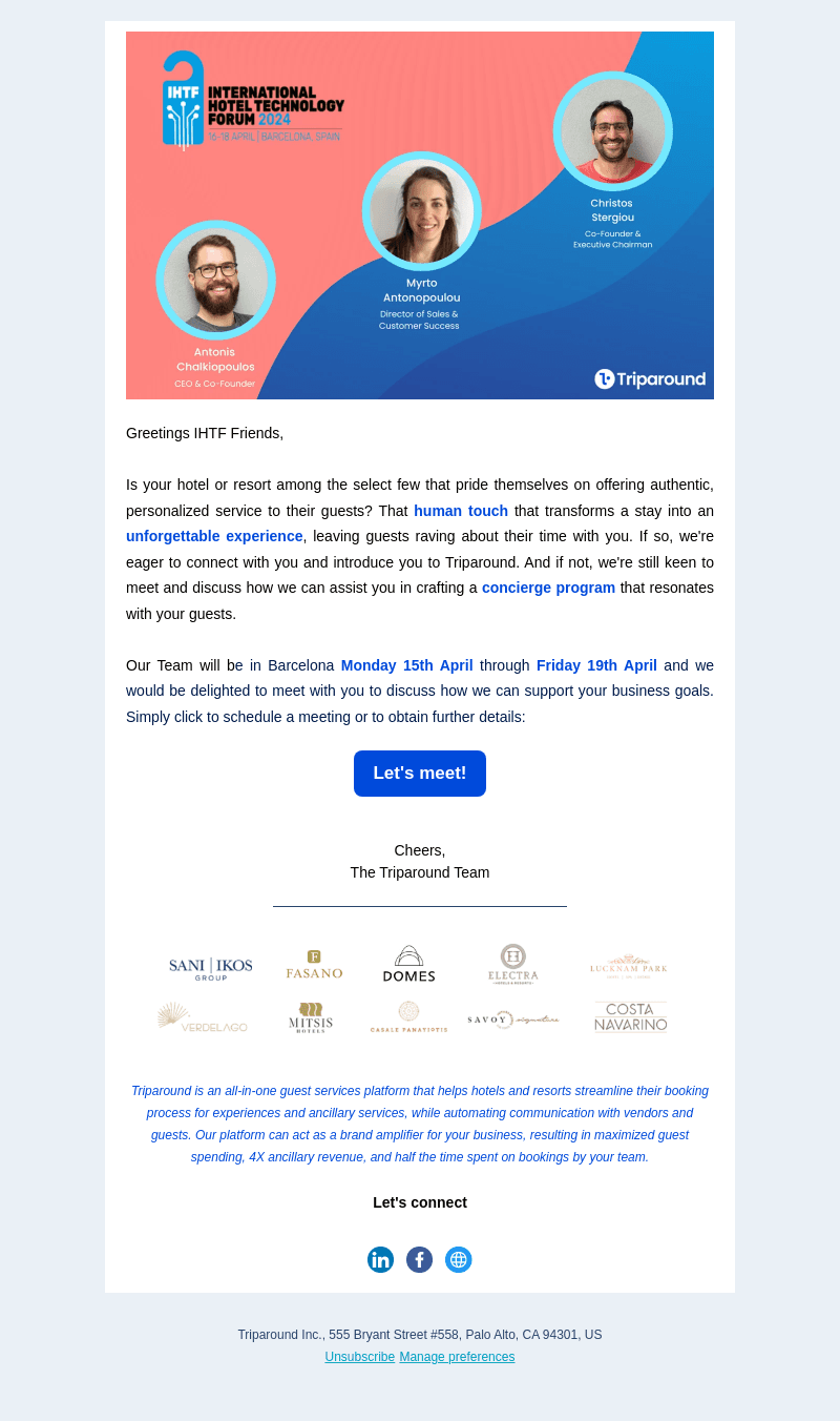 Discover Triparound at IHTF 🌟 🌏 ✈️