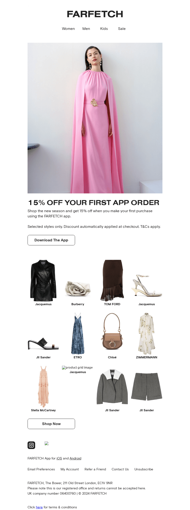 Want 15% off your first app order?
