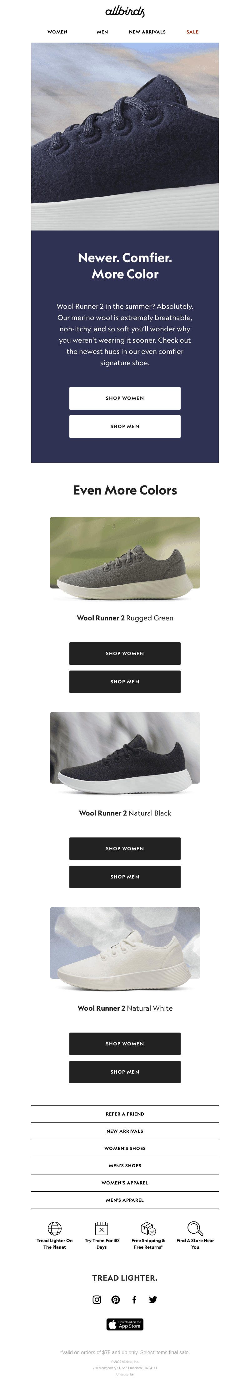 Fresh Wool Runner 2 Colors 🎨