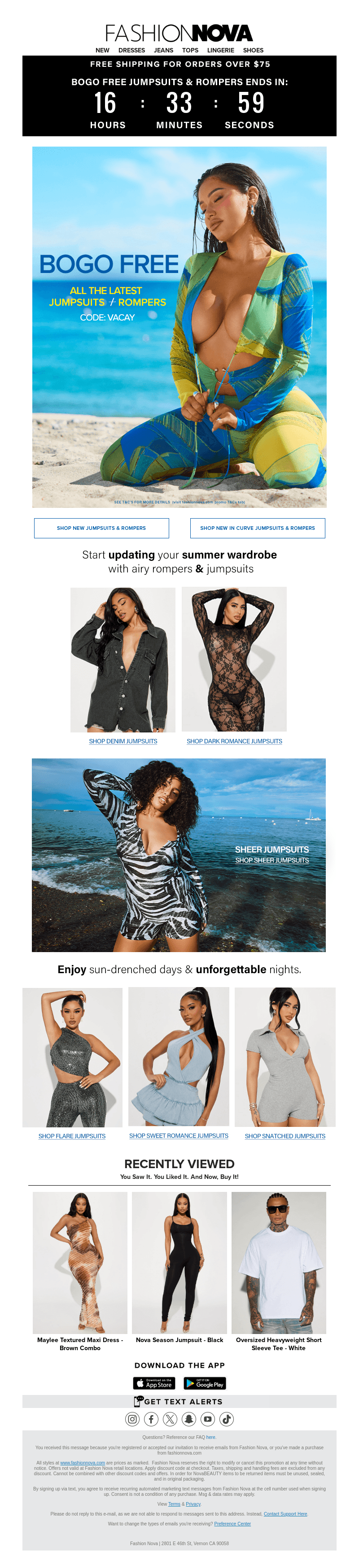 Vacay-Ready Jumpsuits & Rompers🥥