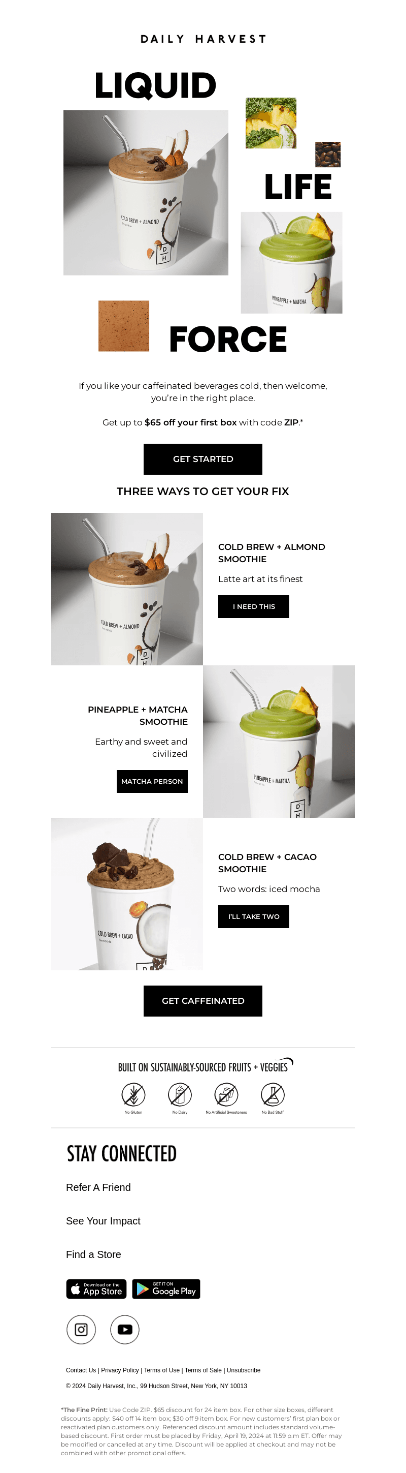 A SMOOTHIE WITH ZIP ⚡