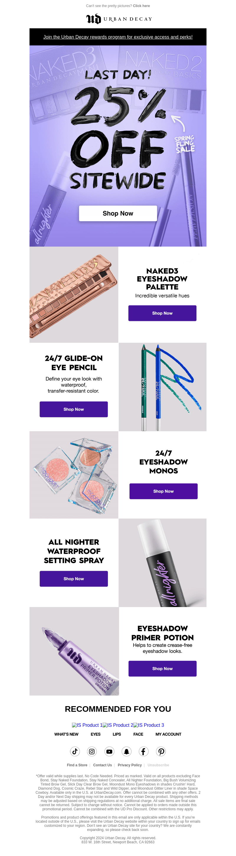 LAST DAY! 25% OFF Sitewide 🚨