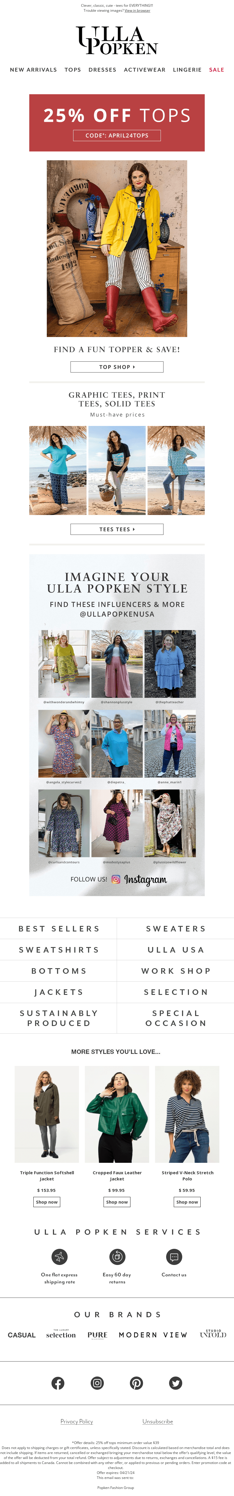 This week ALL toppers are 25% Off