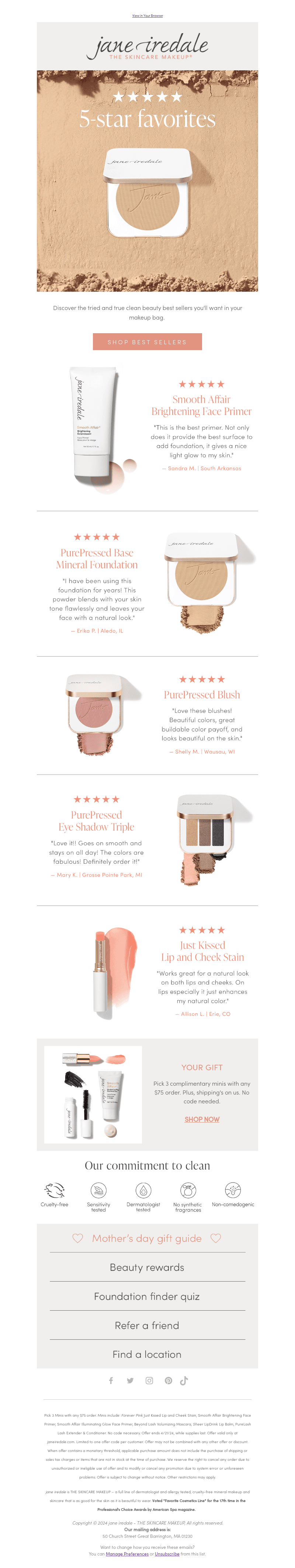 Meet our makeup stars
