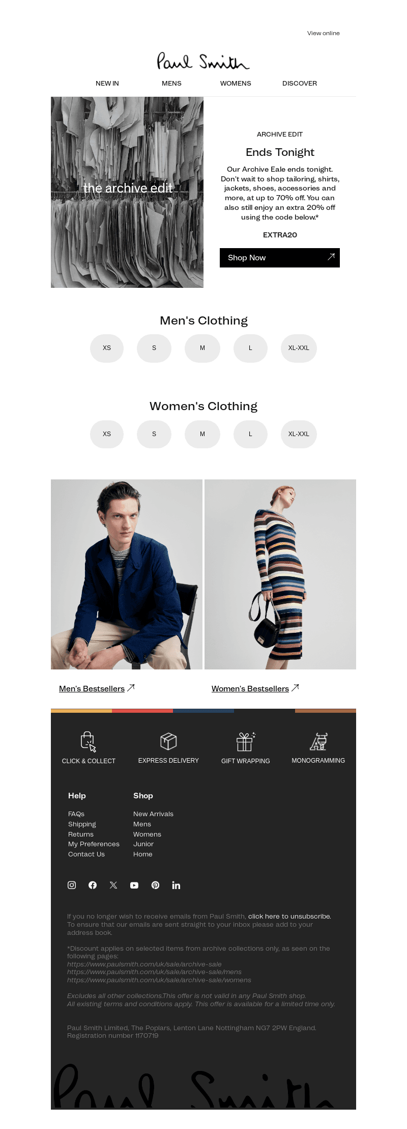 Not long left to shop
