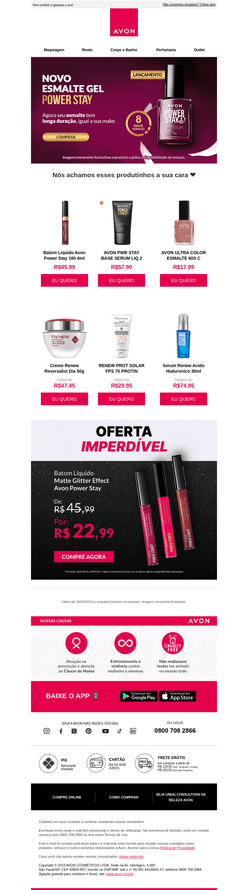 Contém novidade aqui!