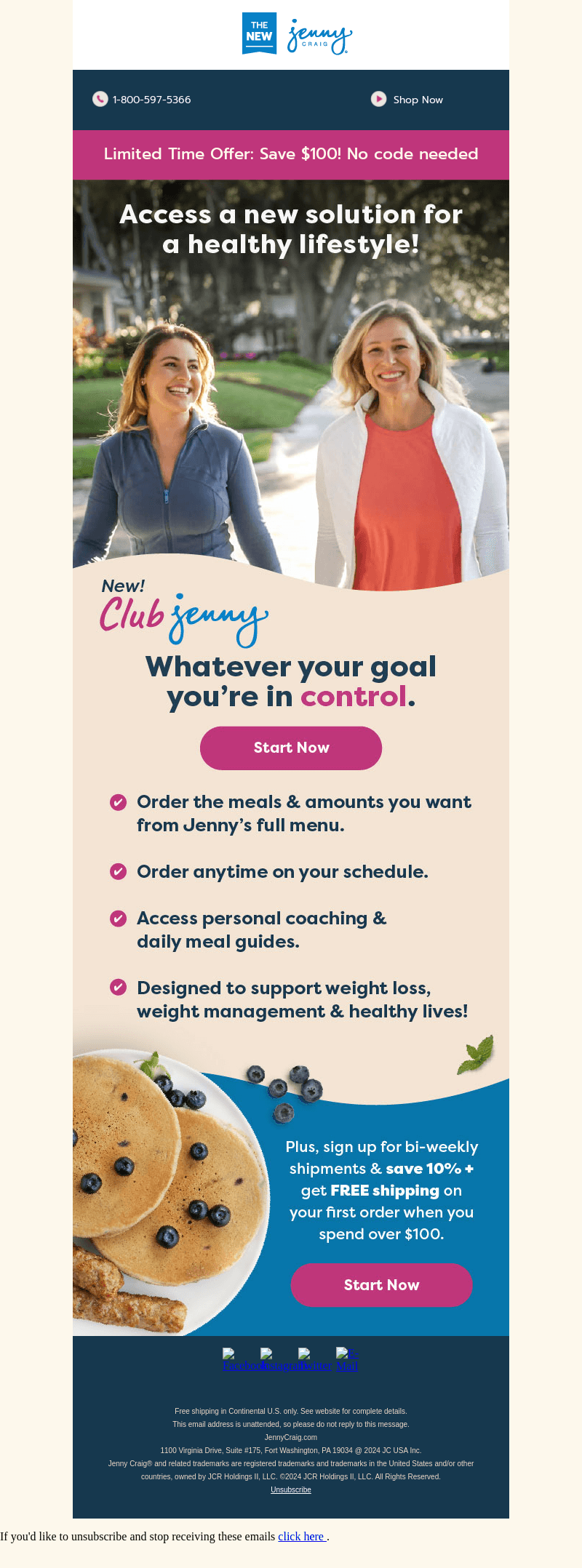 A new solution for a healthy lifestyle! Save $100! No code needed!