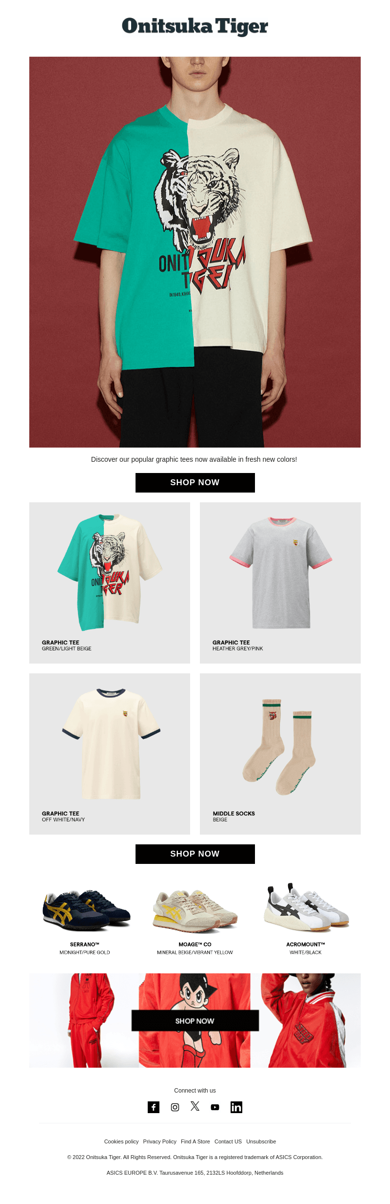 New graphic tees for you