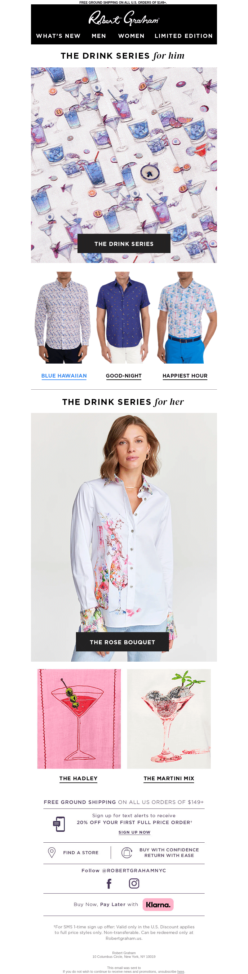 Literally, drinks are on RG.