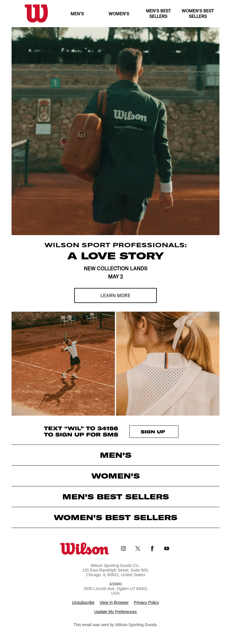 A Love Story 🎾 May 2
