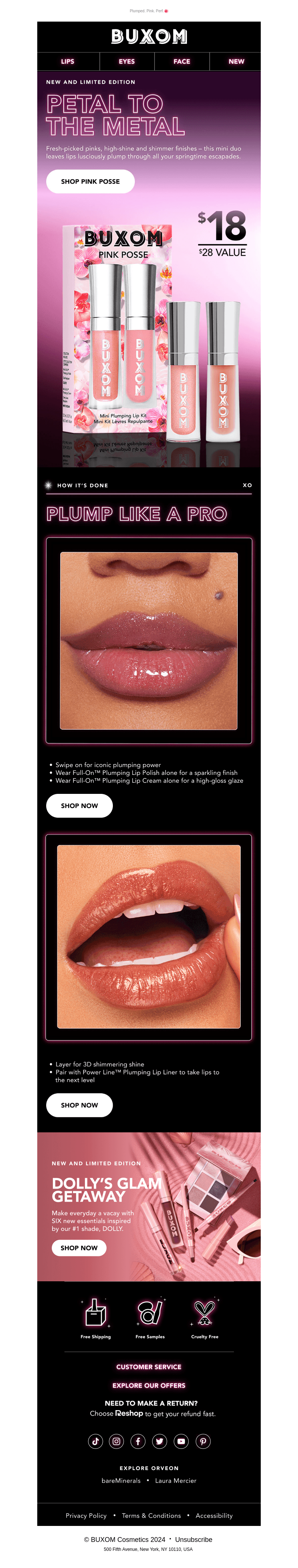 NEW! Pink Posse Mini Plumping Duo