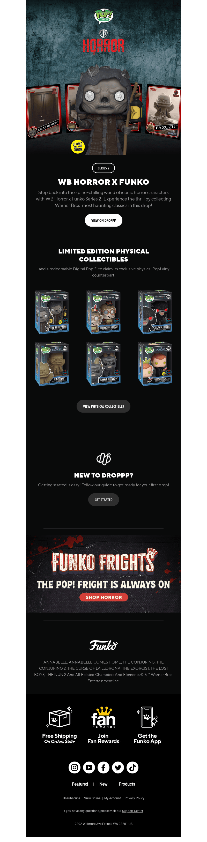 WB Horror x Funko Series 2!